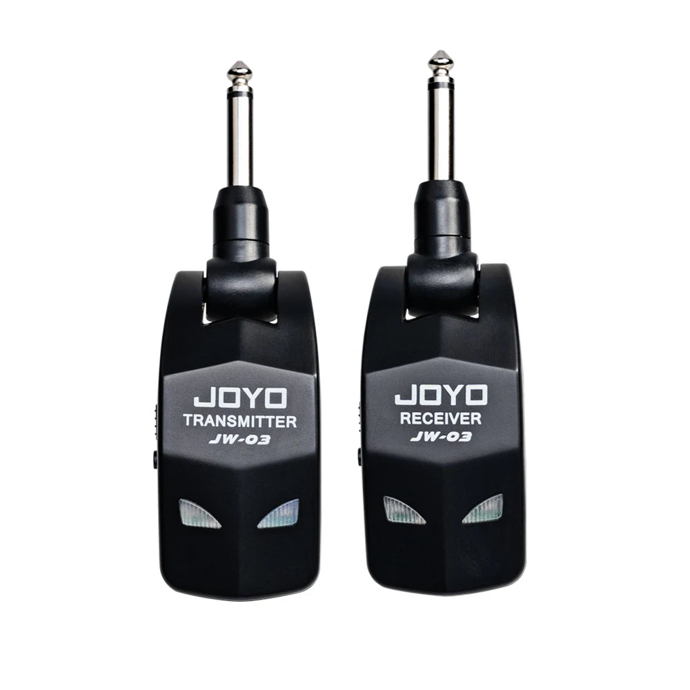 JOYO-Transmissor e Receptor de Guitarra Sem Fio, Amplificador Baixo Elétrico, JW-03, 2.4GHz, 4 Canais