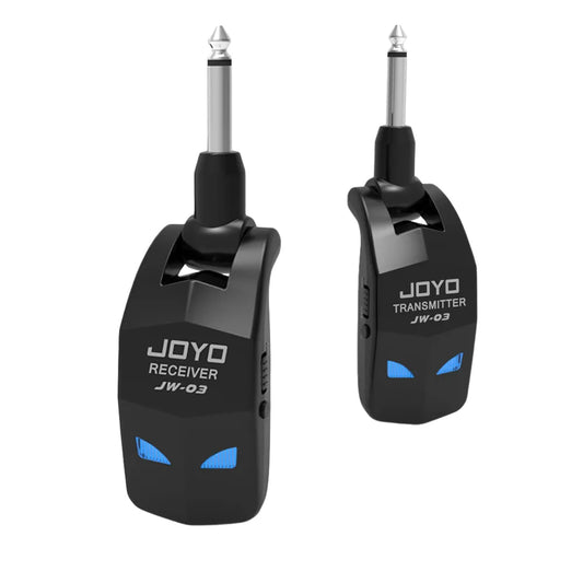 JOYO-Transmissor e Receptor de Guitarra Sem Fio, Amplificador Baixo Elétrico, JW-03, 2.4GHz, 4 Canais